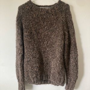 This Hand made wool sweater.